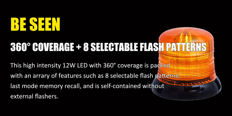 IP67 Waterproof 12W LED Flashing Beacon for Forklift Truck-1