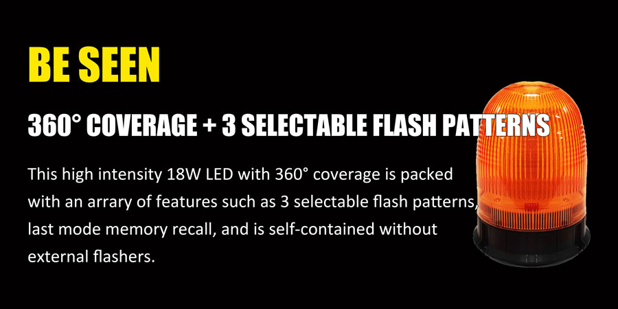Best Priced LED Strobe Beacon Warning Light for Vehicles-1
