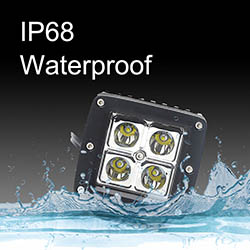 IP68 Waterproof 48W Spot LED Work Light for Trucks-3
