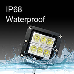 IP68 Waterproof 48W Spot LED Work Light for Trucks-3